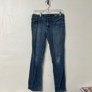 Roxy Women's Blue Jeans 2009 baby bell flare